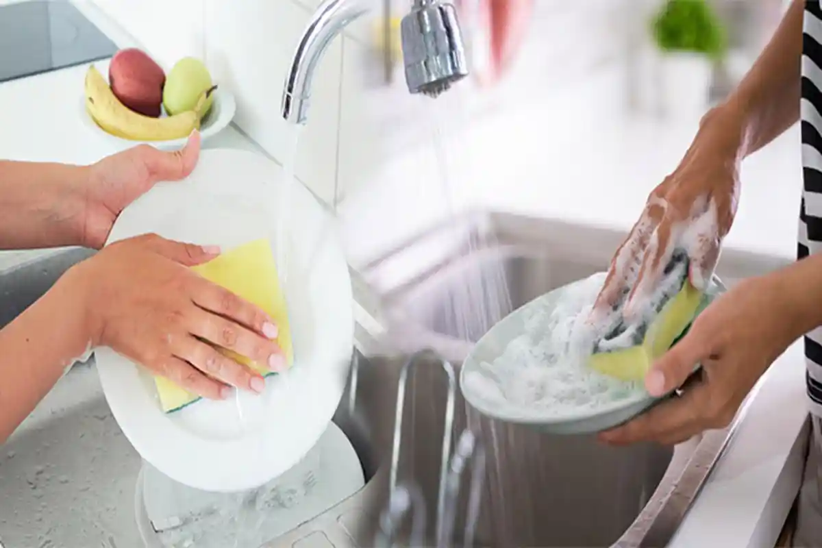 TIPS Hemat Sabun Cuci Piring, Terbukti Hanya dengan Mencampur Bahan Dapur Ini