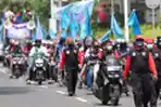 Demo Buruh Tolak UU Omnibus Law