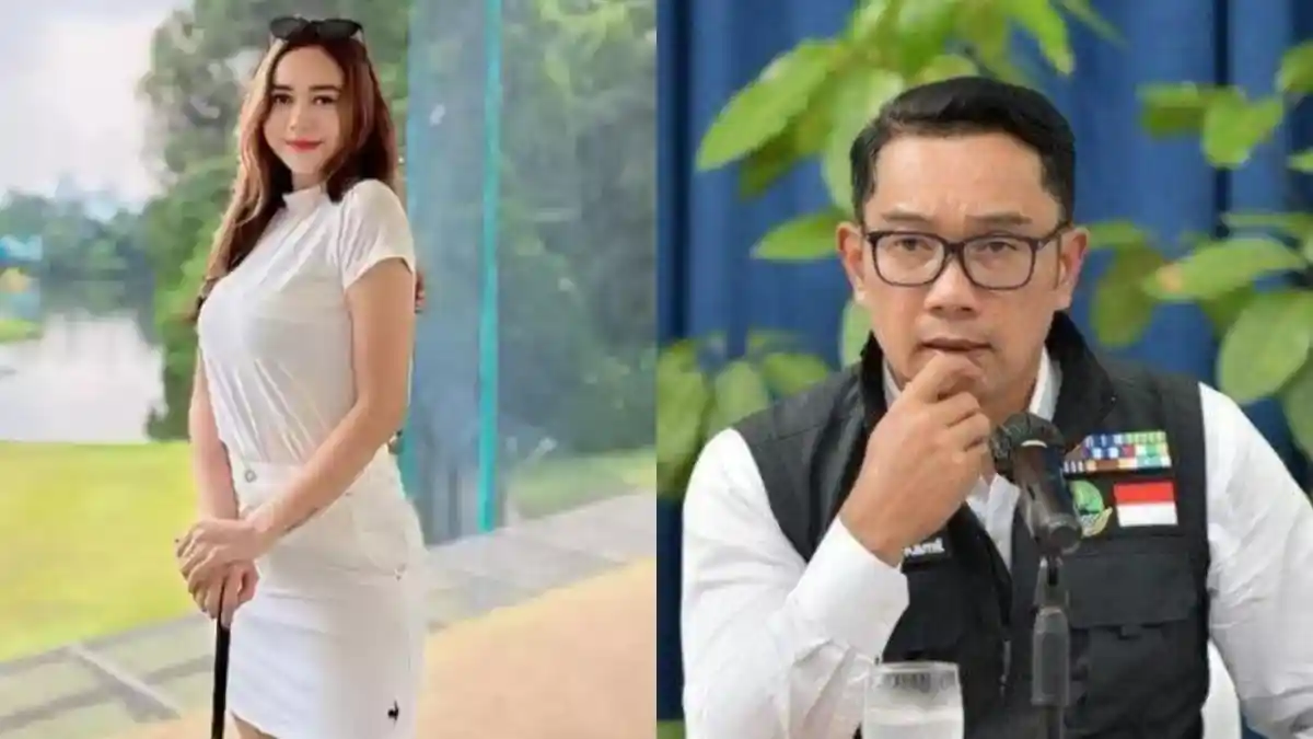 4 Kode Dugaan Kedekatan Aura Kasih dengan Ridwan Kamil, Tulis Ungkapan ...