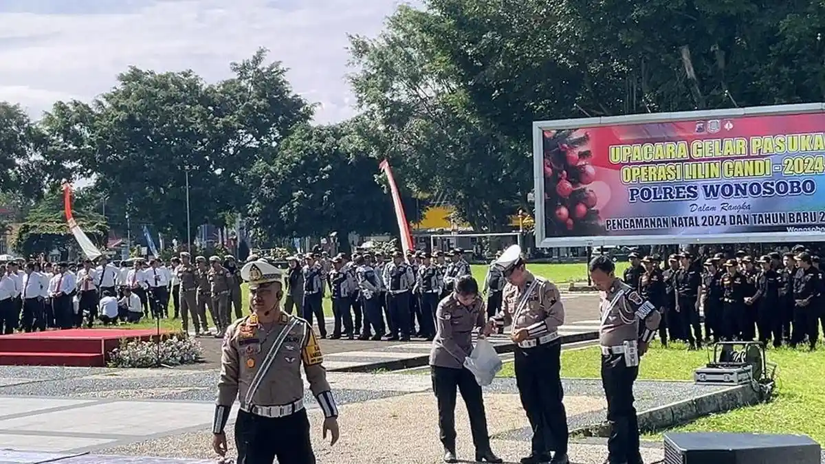 Operasi Lilin Candi 2024: Wonosobo Siapkan Pengamanan Natal dan Tahun Baru di 5 Titik