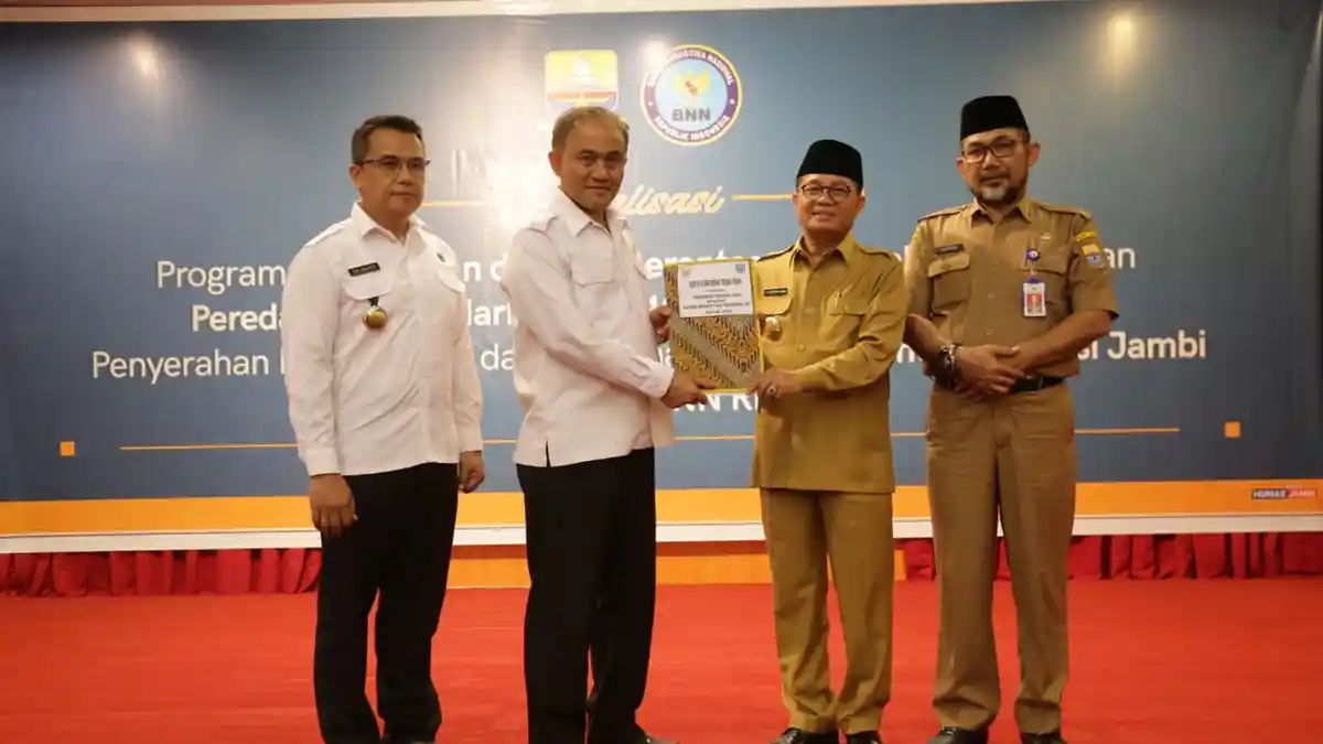 31 Daerah di Jambi Ini Jadi 'Kampung' Narkoba, di Bungo Ada Dua Lokasi