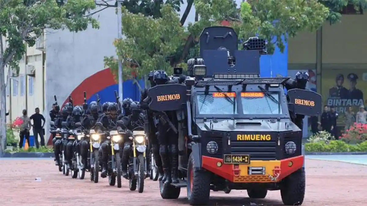 Polda Aceh Simulasikan Sispamkota Jelang May Day 2026 