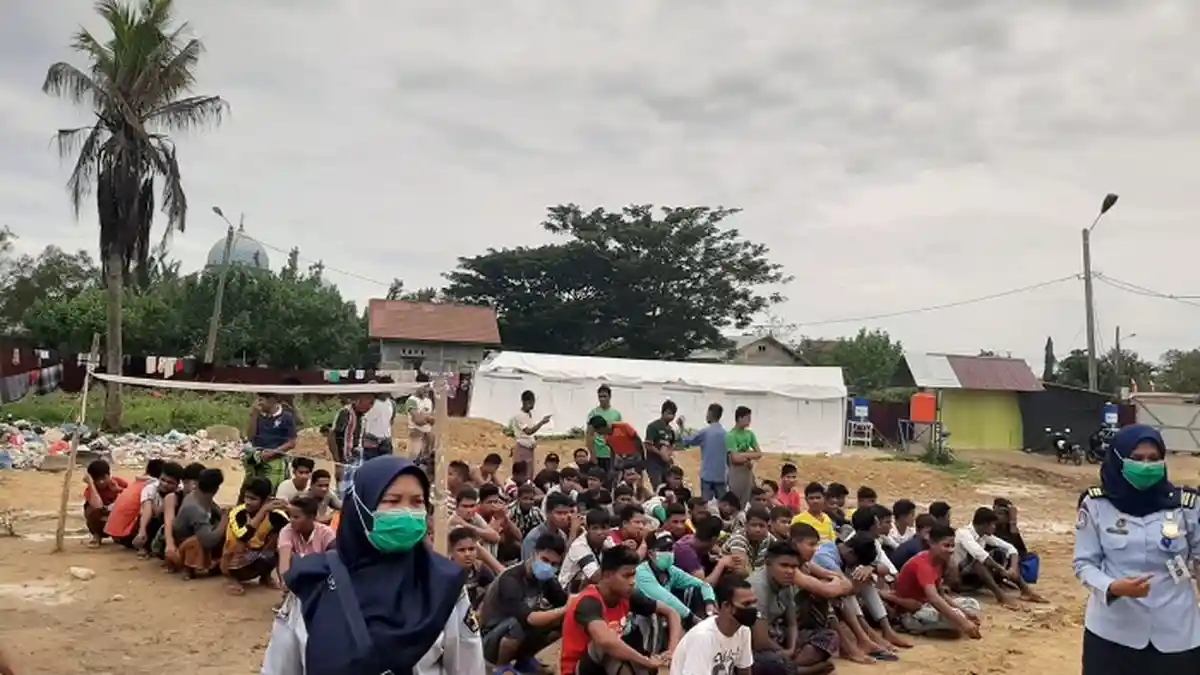 Imigrasi Sudah Tiga Kali Geledah Kamp Pengungsi Rohingya, Barang Ini paling Banyak Disita