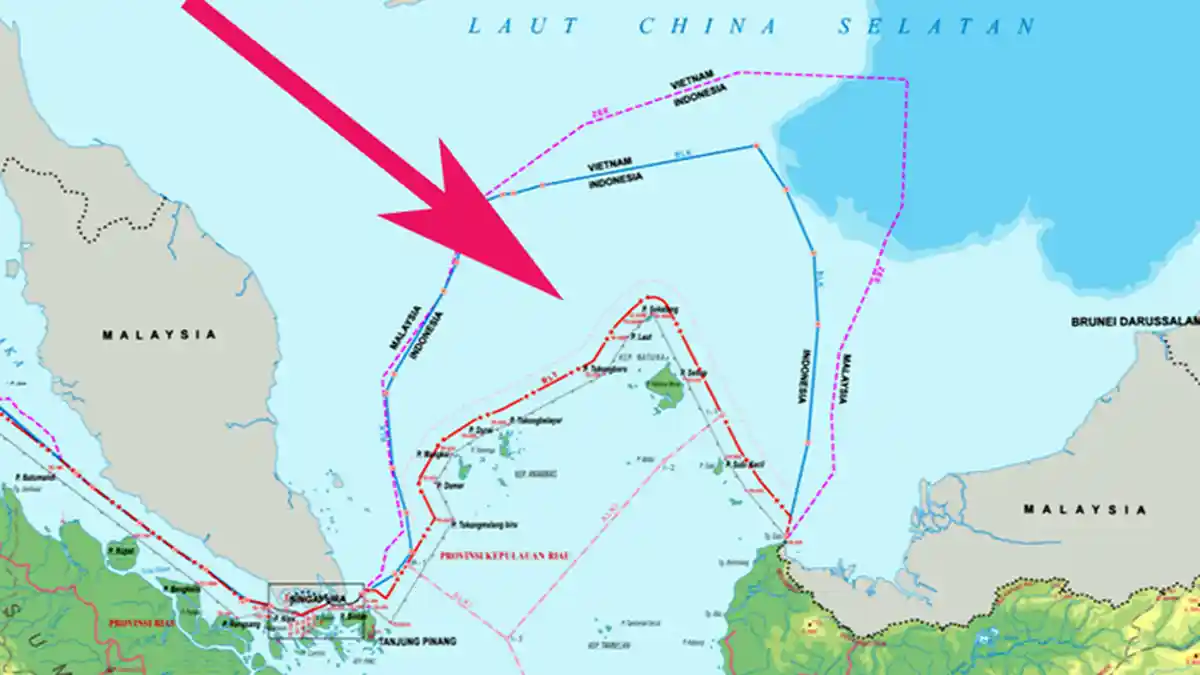 Ketegangan China dengan Indonesia di Laut Natuna Utara