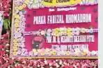 Dari Megawati hingga Menko Polkam, Karangan Bunga Mengalir untuk Praka Farizal