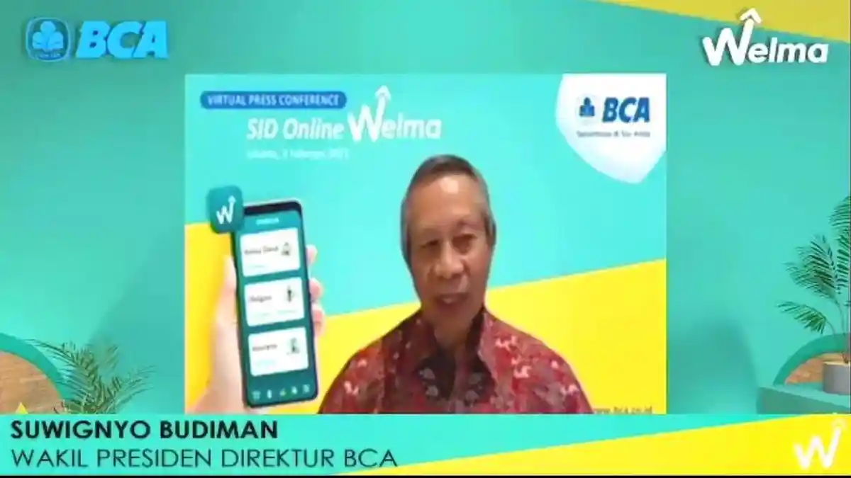 BCA Kenalkan Fitur 'Single Investor Identification' di Aplikasi Welma