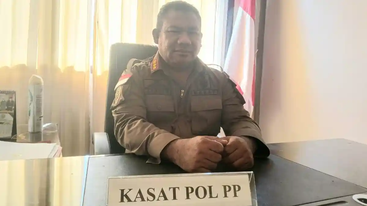 Dinas Satpol PP dan Pemadam Kebakaran Halmahera Timur Maluku Utara Action Amankan Lokasi Wisata