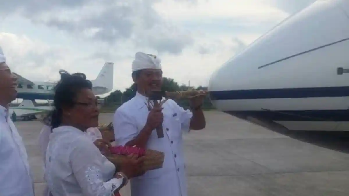 Setya Novanto Punya Jet Pribadi yang Baru, Upacara Penyucian Diadakan di Bali