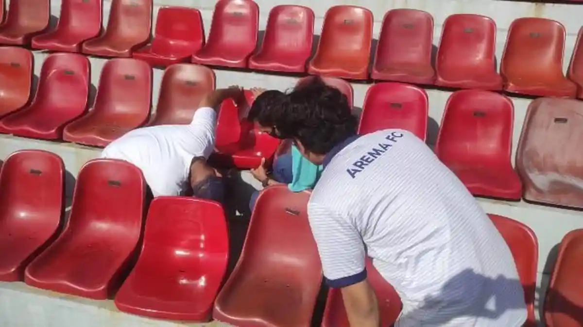 VIRAL Aremania Merusak Fasilitas Stadion Kapten I Wayan Dipta, Panpel Arema FC Ucap Permohonan Maaf