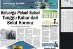 KBRI Oman Baru Sekali Menelepon, Keluarga Kapten Miswar di Luwu Menunggu Kabar dari Selat Hormuz