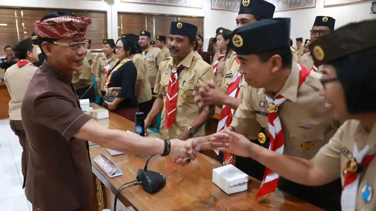 MUSCAB Pramuka Klungkung Bahas Evaluasi Program dan Regenerasi Kepengurusan