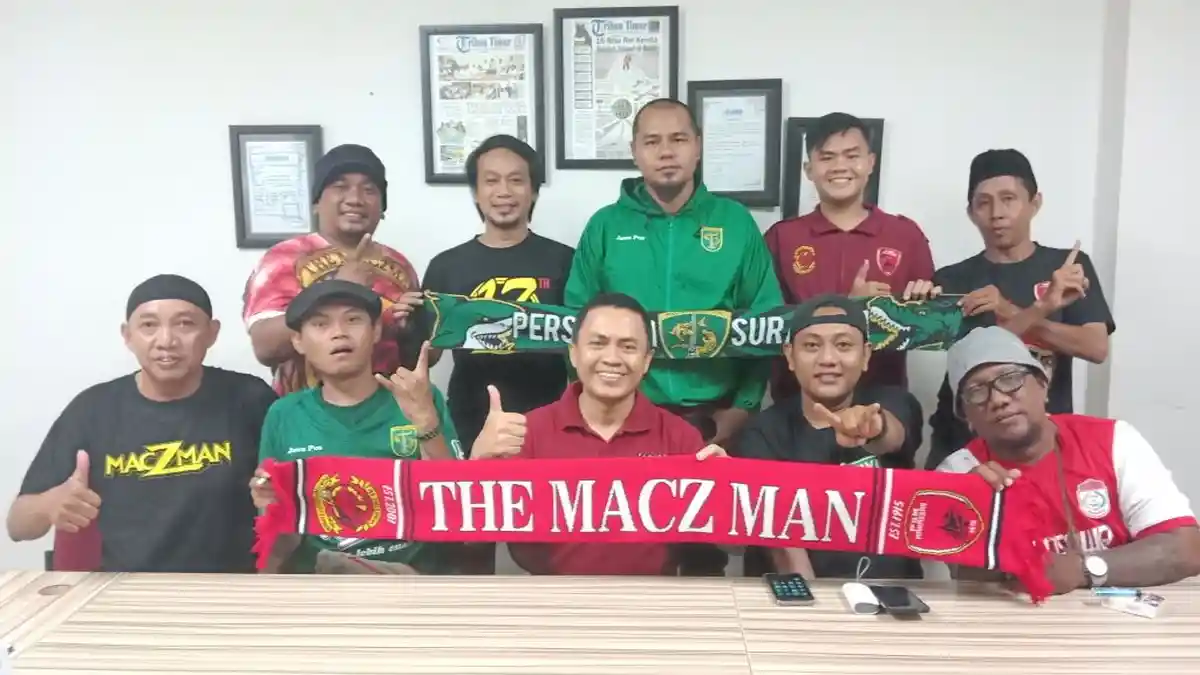 PSM vs Persebaya: Maczman-Bonek Siapkan Koreo Bersama