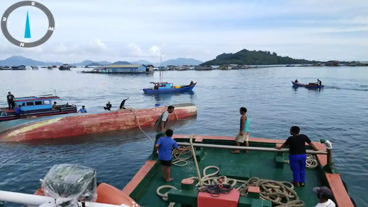 Kapal Nelayan Pontianak yang Hilang Kontak Ditemukan di Perairan Sedanau Natuna