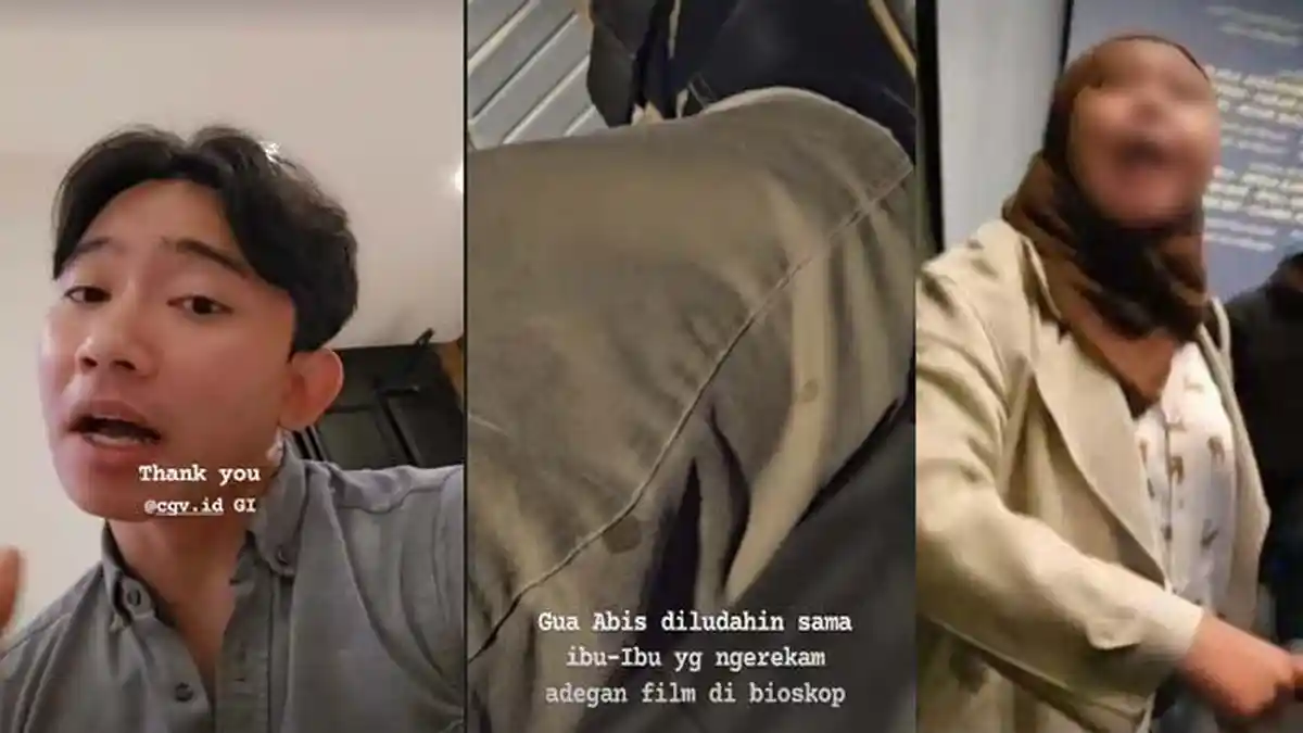 AWAL MULA Podcaster Akbarry Noor Diludahi Emak-emak, Pelaku Diduga Merekam Film dalam Bioskop