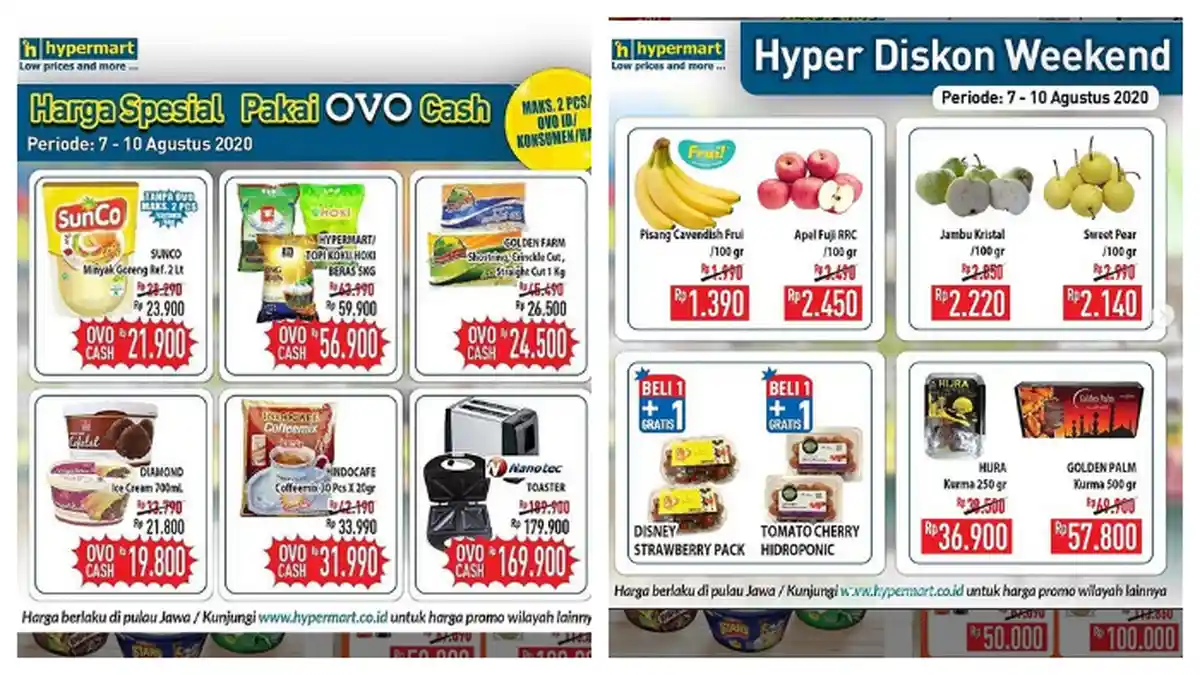 Katalog Promo JSM Hypermart 7 – 10 Agustus 2020, Cimory Fresh Milk 950 ml Rp 16.900