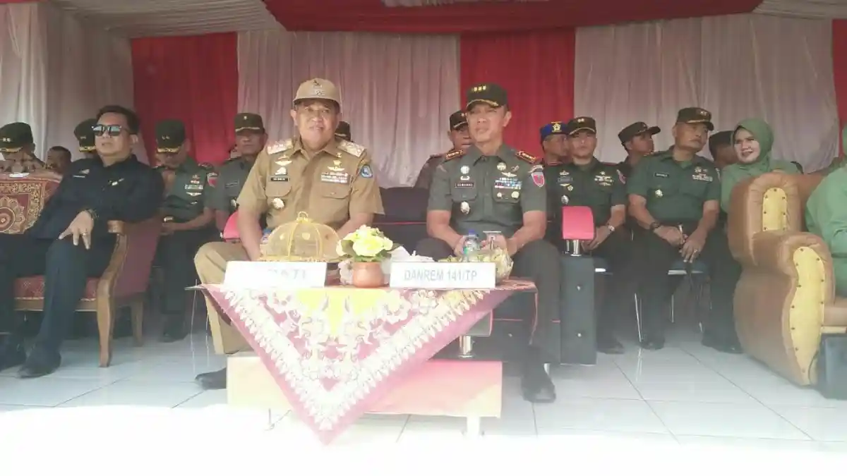 Buka TMMD ke-103 di Bontobahari, Bupati Bulukumba Harap Pertumbuhan Ekonomi Meningkat