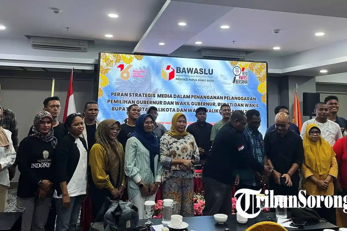 Bawaslu Papua Barat Daya Gandeng Insan Pers Wujudkan Pemberitaan Berimbang terkait Pilkada 2024