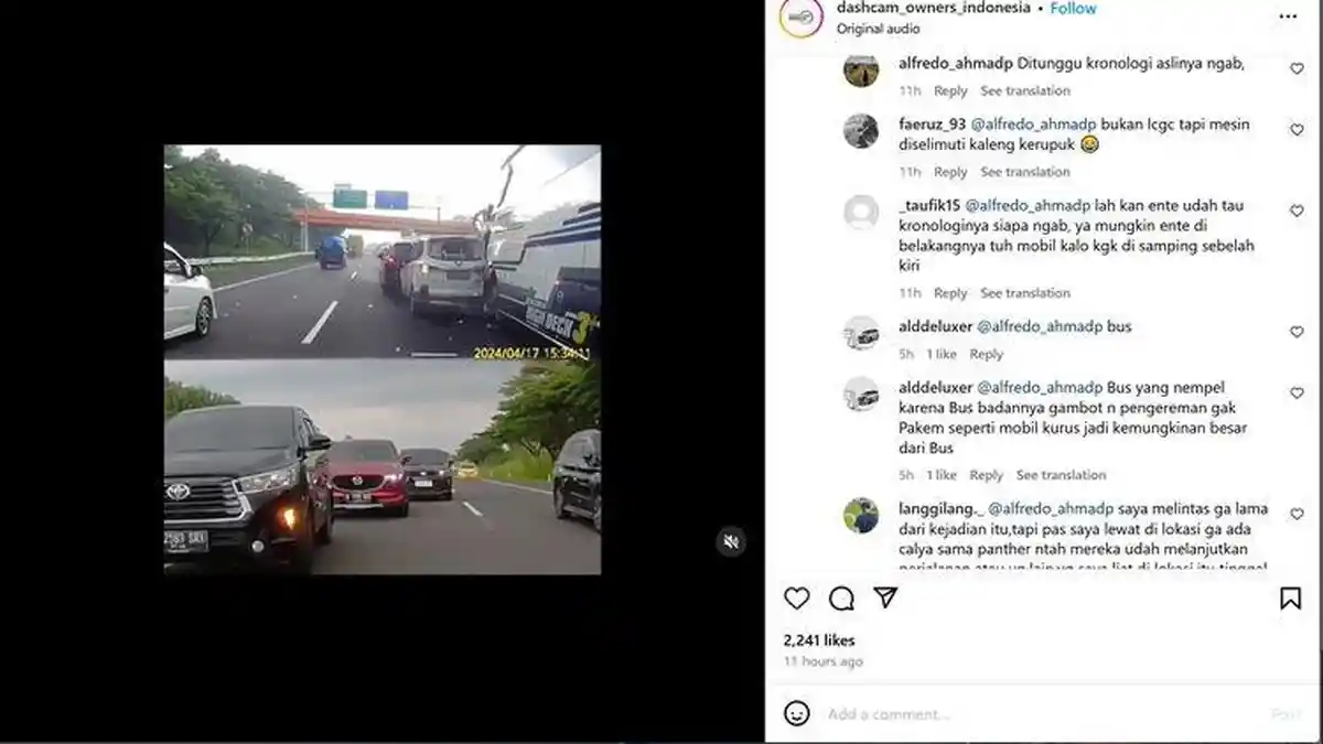 Viral Detik-detik Kecelakaan di Tol Cipali KM 139, Tuai Perdebatan Netizen, KNKT Buka Suara