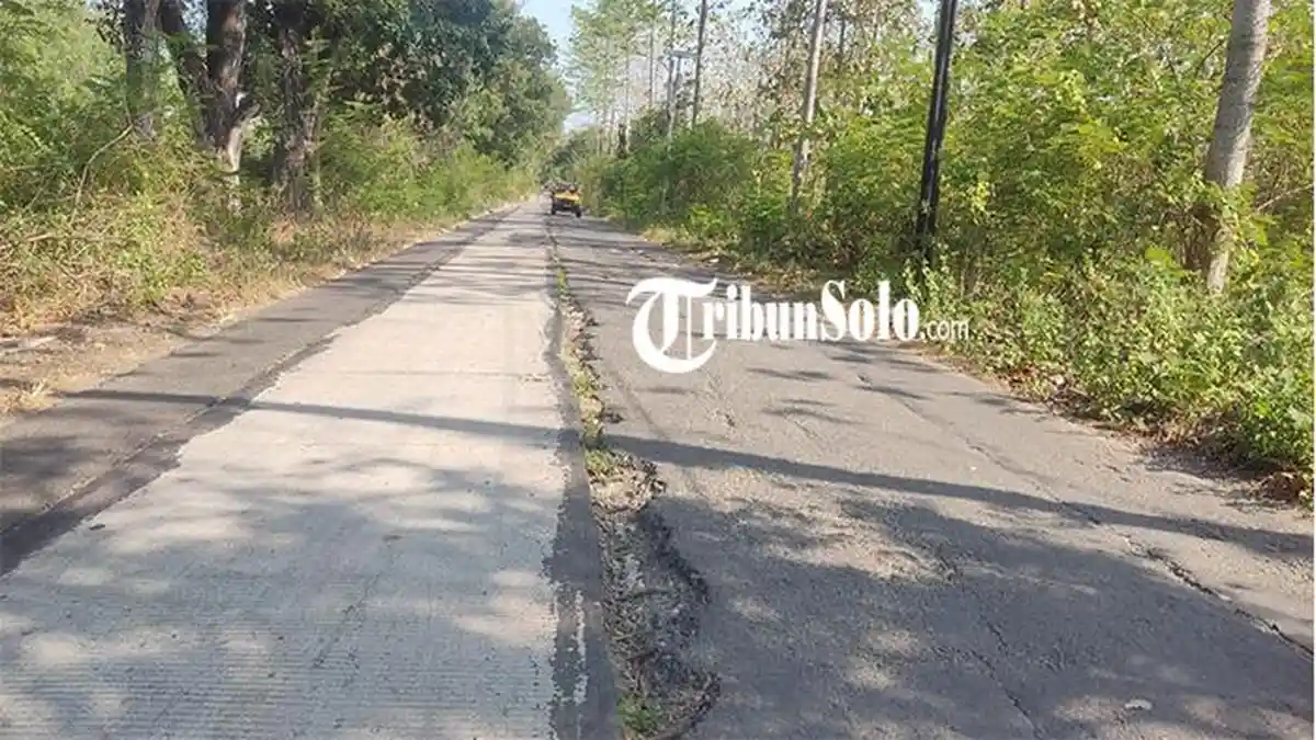 Usai Viral, DPU Pastikan Jalanan di Alas Kethu Wonogiri Jateng yang Merekah Lebar Segera Diperbaiki