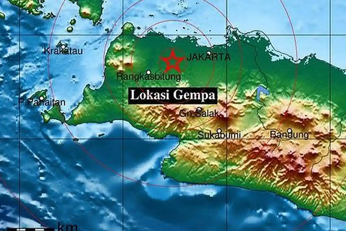Gempa Terkini di Banten Mengguncang Tangerang Kamis Pagi Tadi, Cek Data Lengkapnya di BMKG