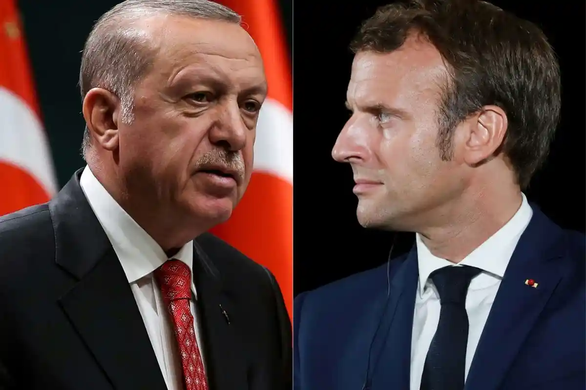 Presiden Turki Ingatkan Prancis, Erdogan Sebut Macron Bermasalah: Rompi Kuning Bisa Jadi Rompi Merah