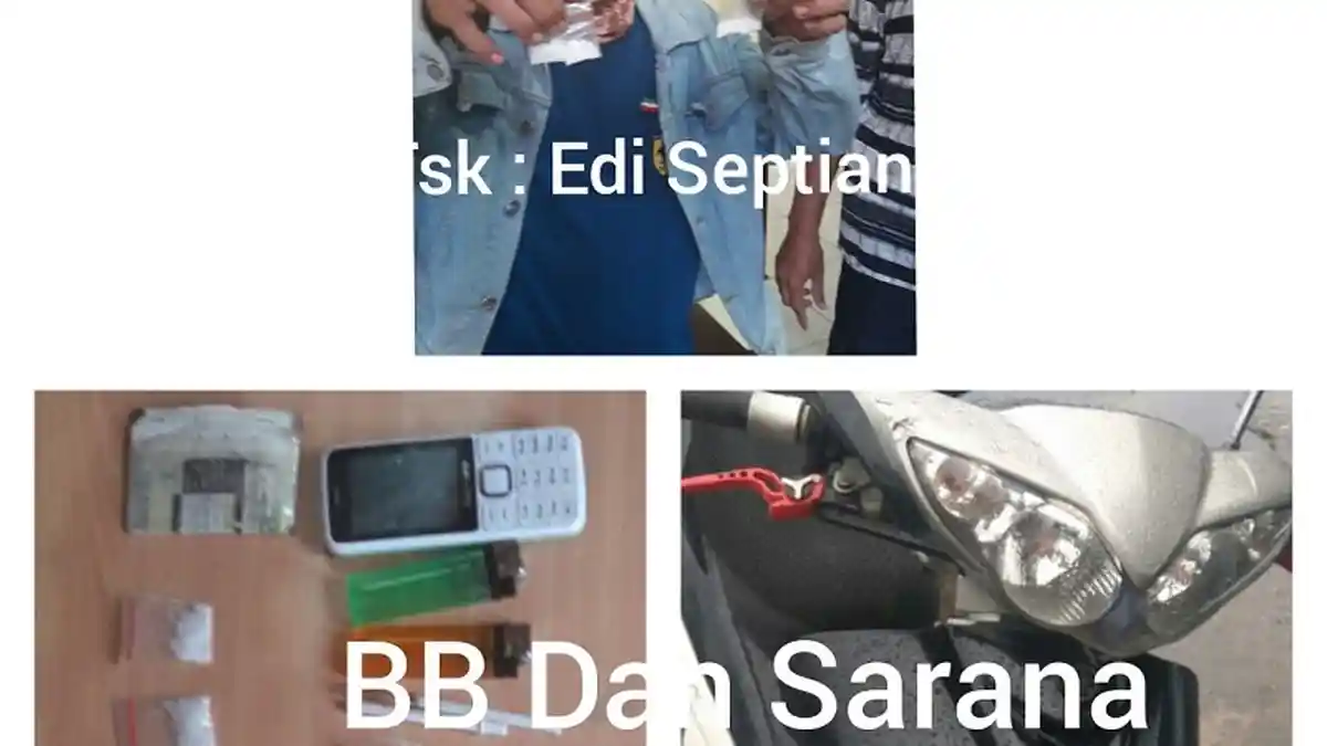 Polisi Sergap Pria Pemilik Sabu di Pontianak Timur