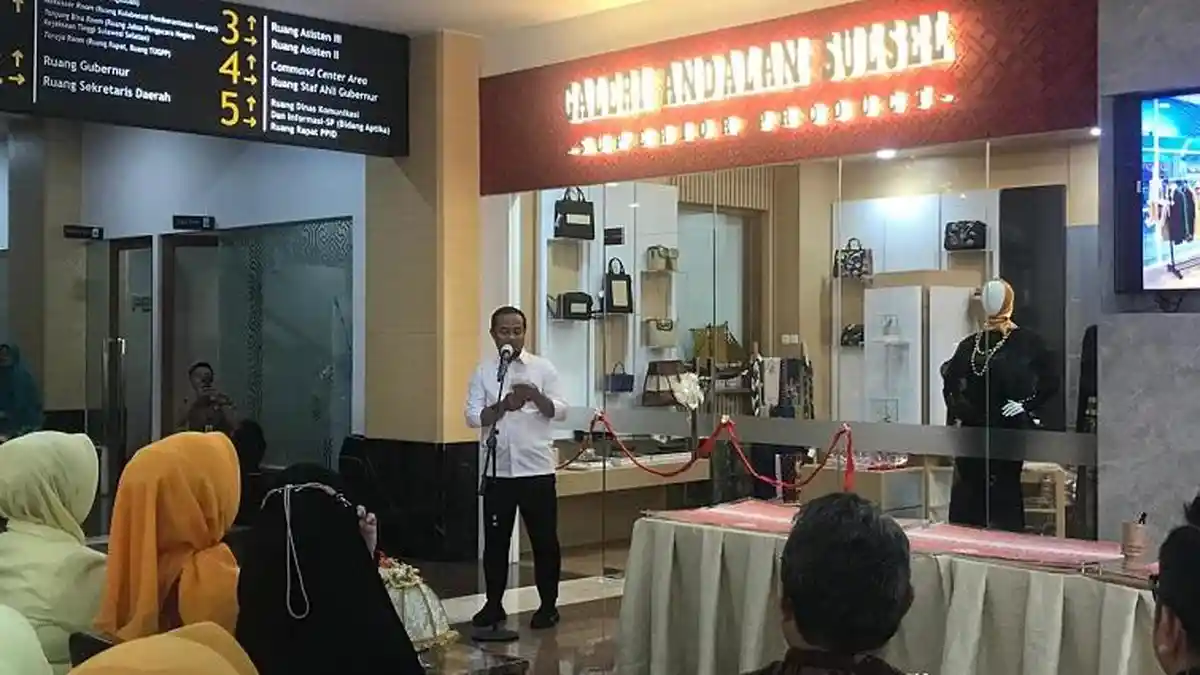 Galeri Andalan Sulsel, Wadah Jualan UMKM Sulsel