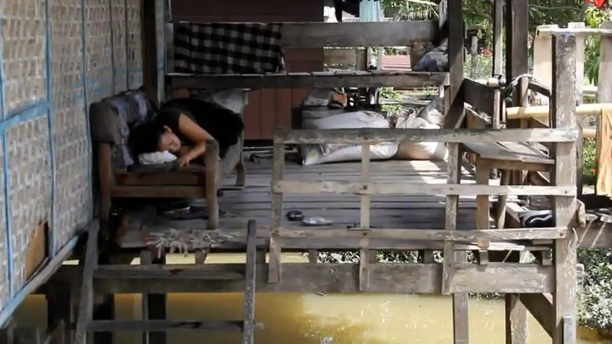 1000 Kepala Keluarga di Pinrang Terisolasi Akibat Banjir