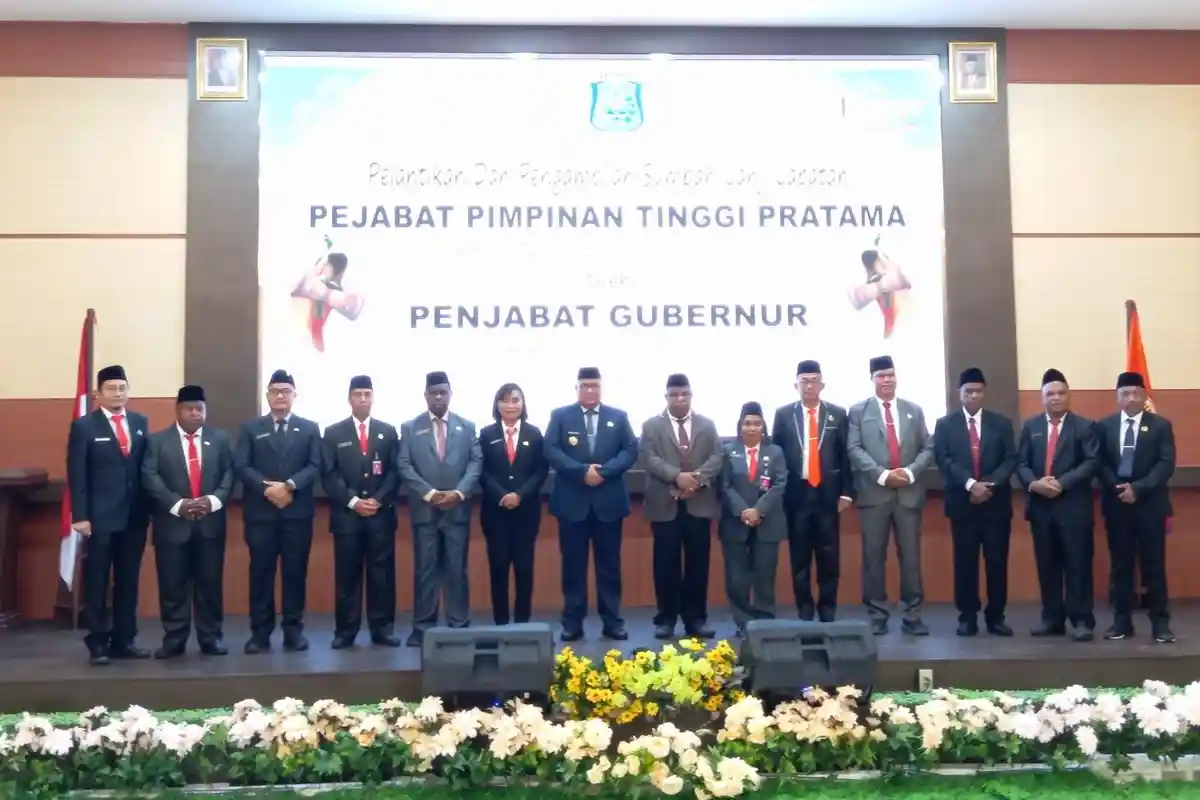 Simak! Ini Daftar Lengkap Nama Pejabat Eselon II Papua Barat Daya yang Dilantik Beserta Posisinya