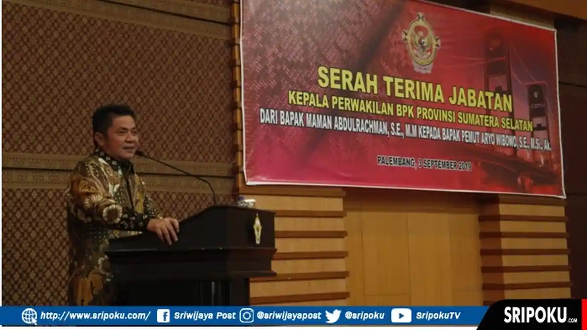 Herman Deru Minta BPK Kawal Pembangunan Infrastruktur di Sumsel