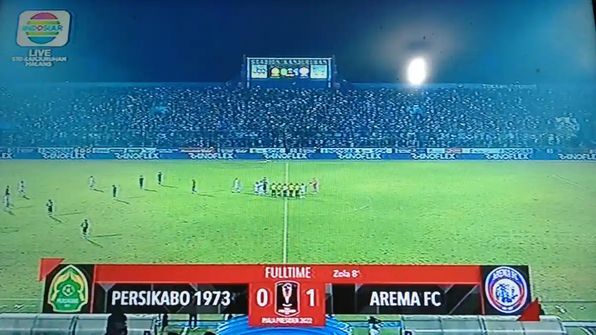 FINAL AREMA FC Kembali Bantai PERSIKABO 1973 Dengan Skor 1-0