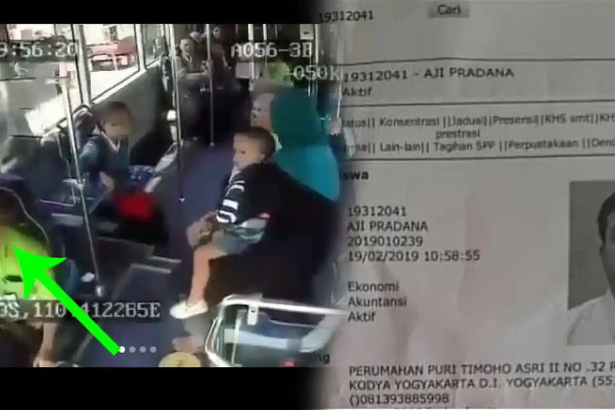 CCTV Rekam Sopir Bus Transjogja Tancap Gas Tabrak Mahasiswa hingga Tewas, Ekspresi Tenangnya Disorot