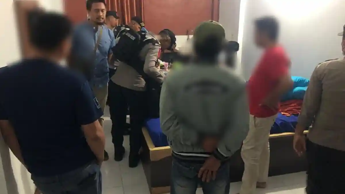 Hasil Operasi Pekat 2022, 18 Pasangan Bukan Suami Istri di Ternate Diamankan Polisi