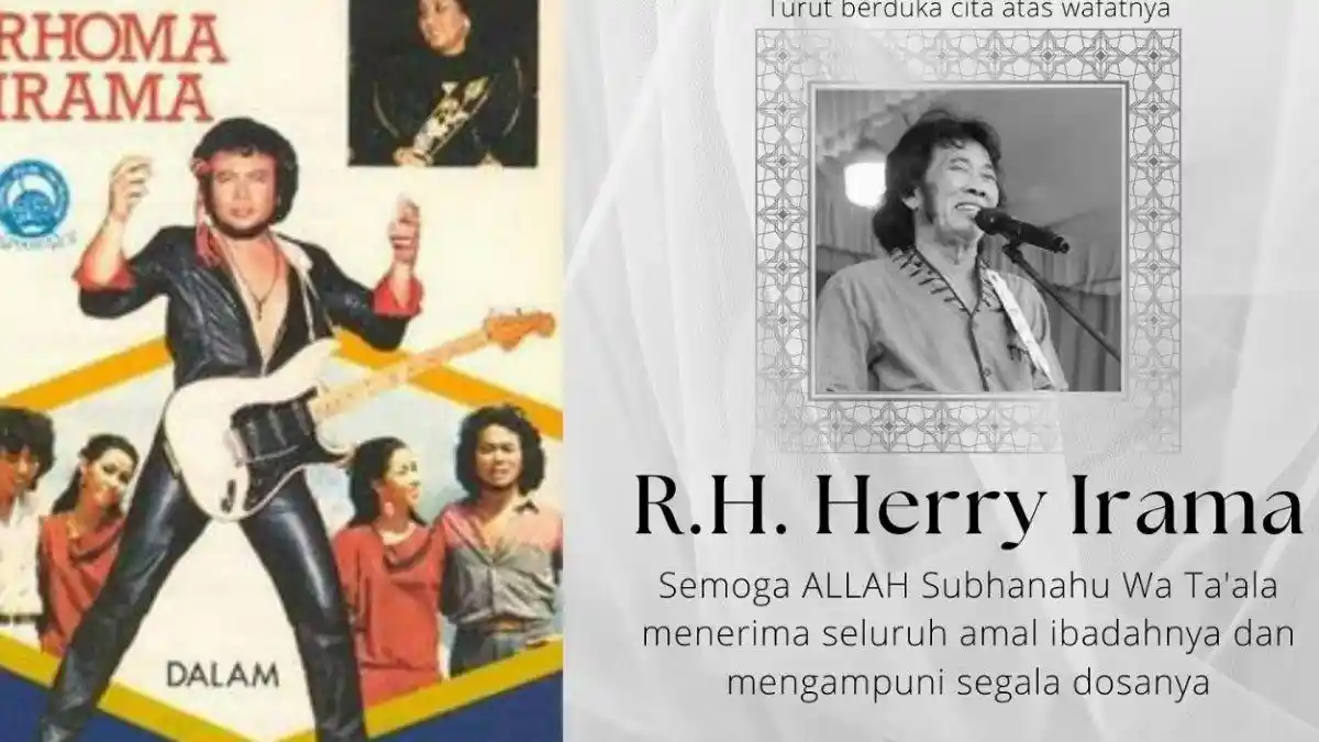 Sosok Herry Irama Adik Rhoma Irama yang Meninggal di Usia 68 Tahun ...