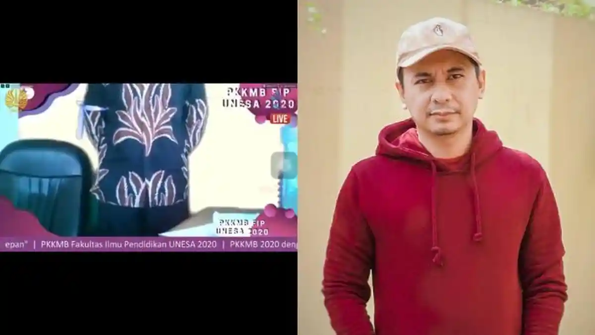 Viral Video Ospek Online Unesa, Raditya Dika Berkomentar: Mahasiswa Kan? Kreatif Dikit Lah