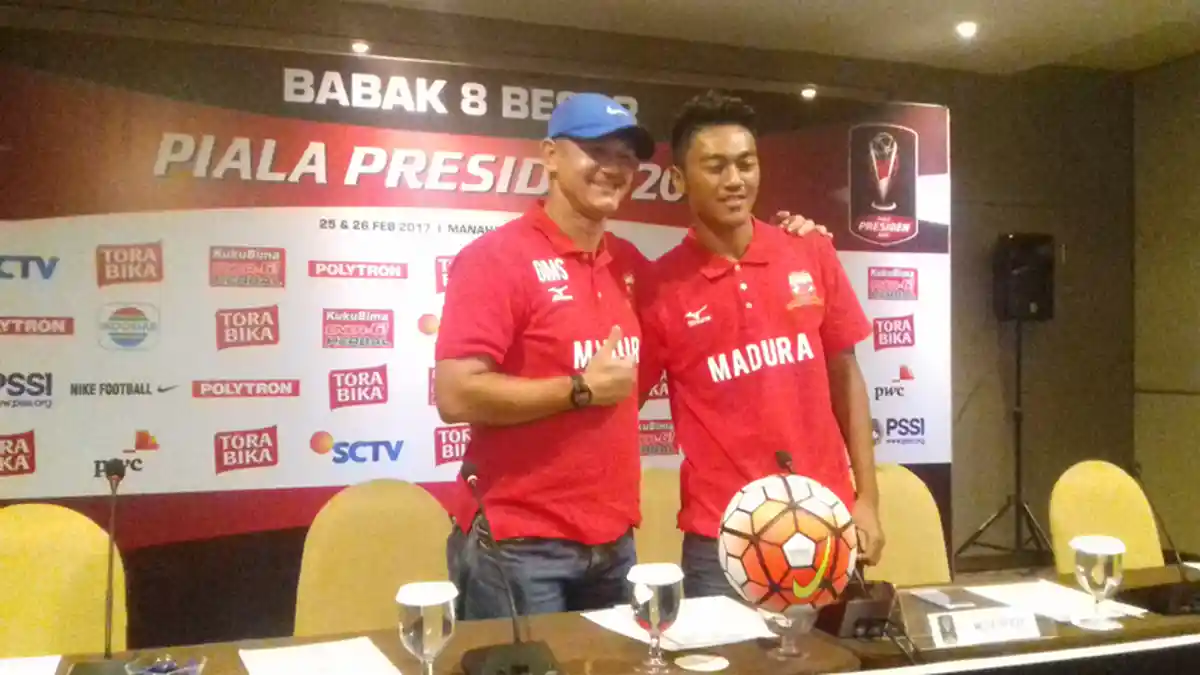 Madura United Puas dengan Hasil Uji Coba Lawan PSS Sleman
