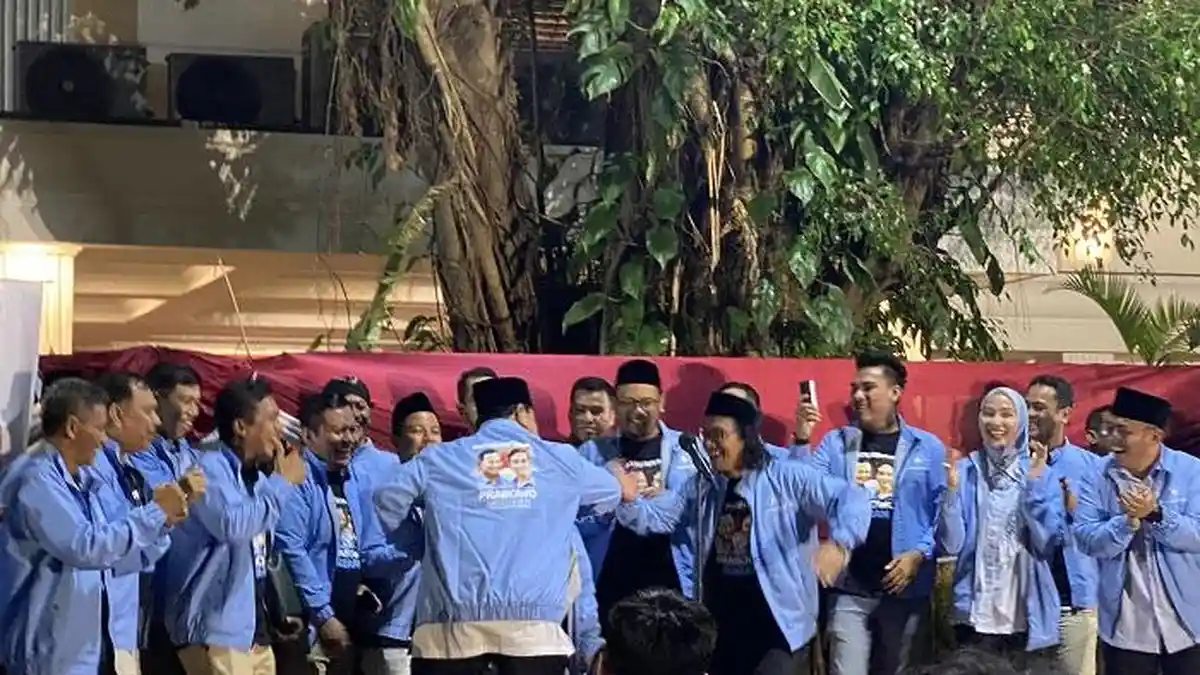 Eksponen Muhammadiyah-HMI Berikan Dukungan, Prabowo Terharu Hingga Keluarkan Jurus Silat