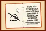 Soal PTS/STS Biologi Kelas 11 SMA Semester 2 Kurikulum Merdeka Tahun 2026 Lengkap Kunci Jawaban