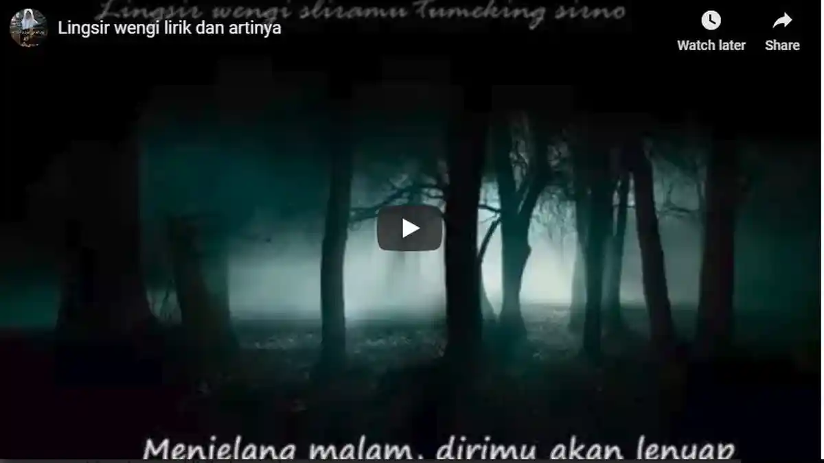 Lagu Lingsir Wengi Versi DJ & Remix, Yakin Masih Merinding dan Takut? Mantra Tolak Bala