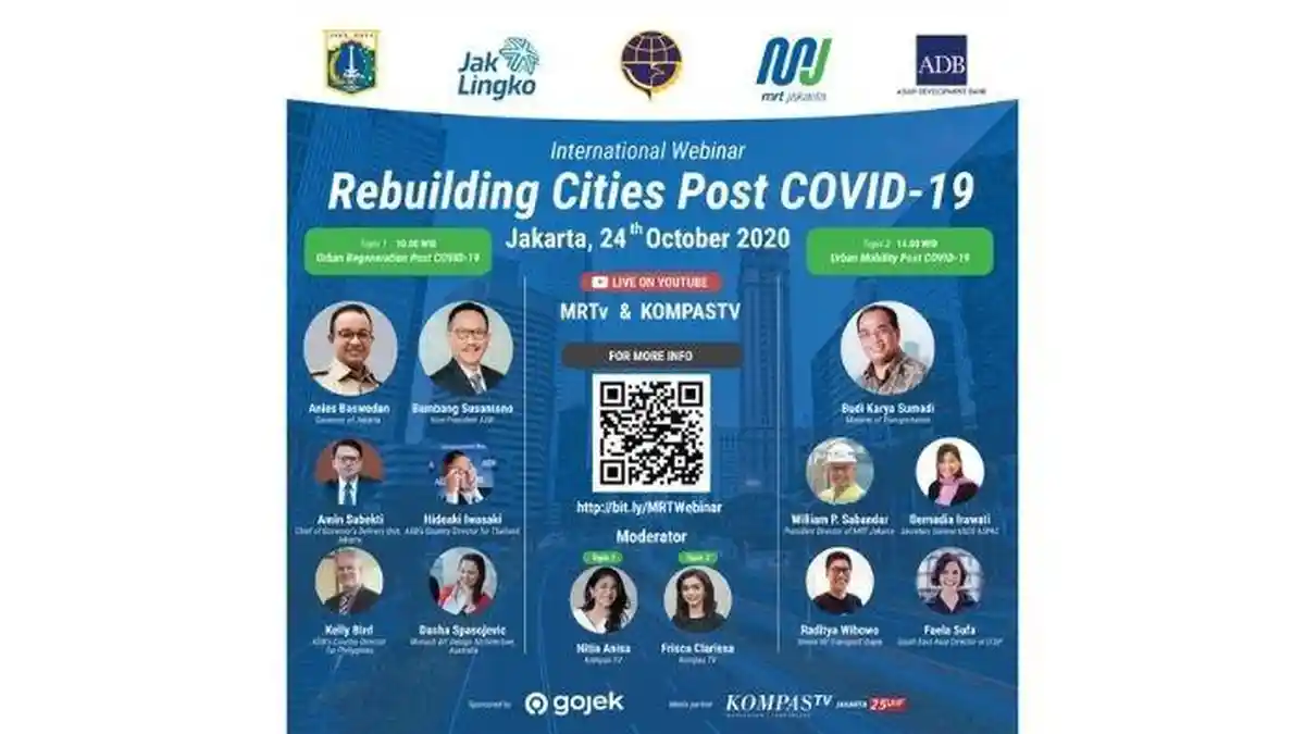 Jangan Lupa Daftar International Webinar Rebuilding Cities Post COVID-19