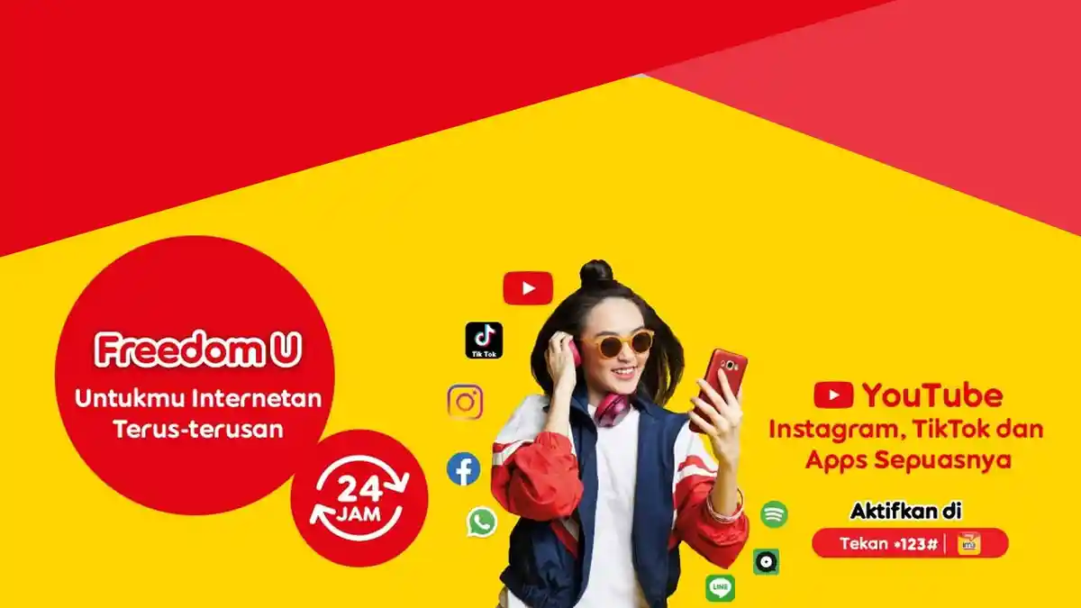 Paket Internet Murah Indosat, Paket Freedom U Mulai Rp 5.000 Begini Aktivasinya