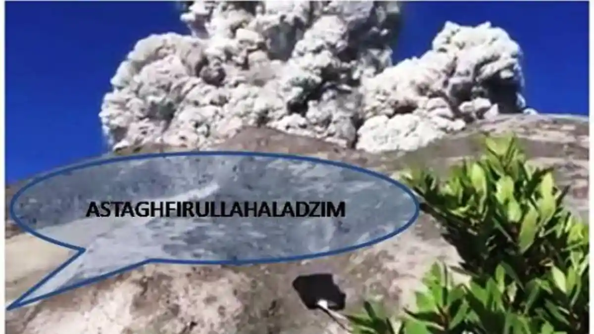 Pendaki Lagi Asyik di Tenda Saat Gunung Merapi Tiba-tiba Meletus