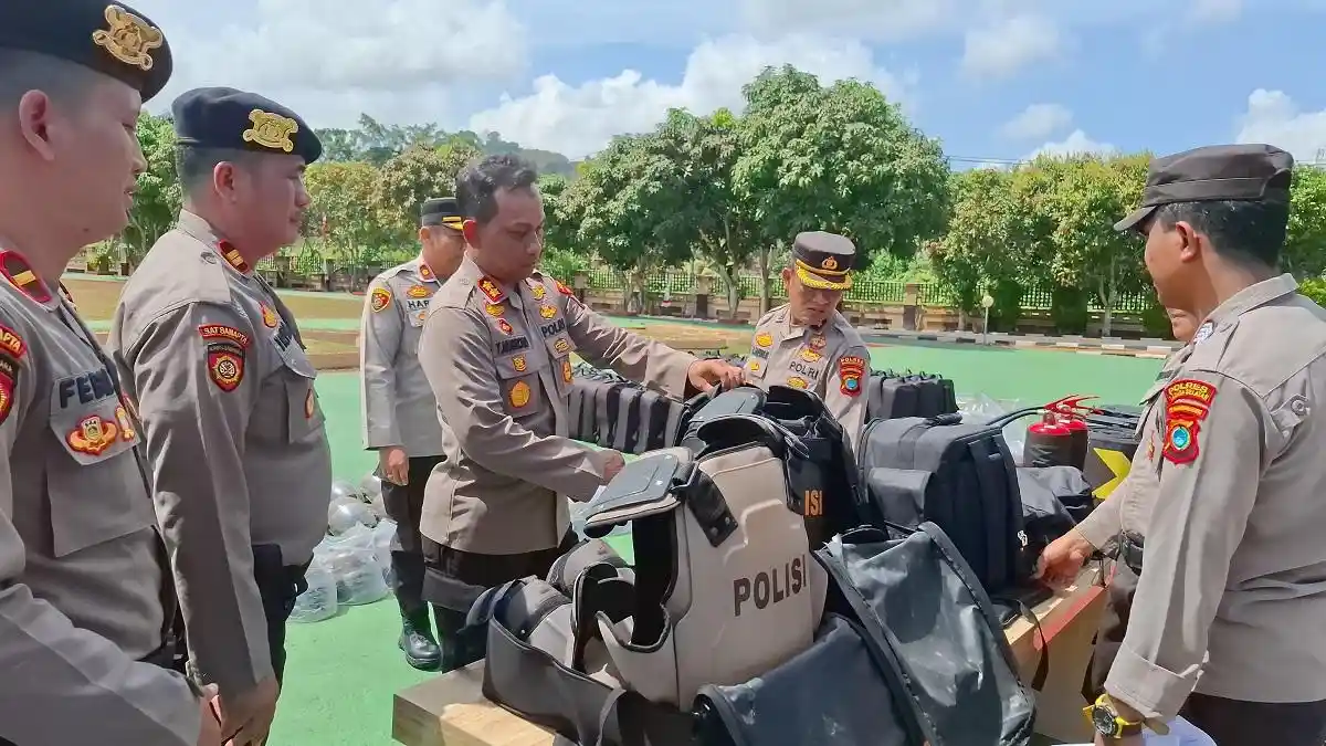 Sarana dan Prasarana Sudah Dicek, Polres Bangka Selatan Siap Amankan Pilkada Basel 2024