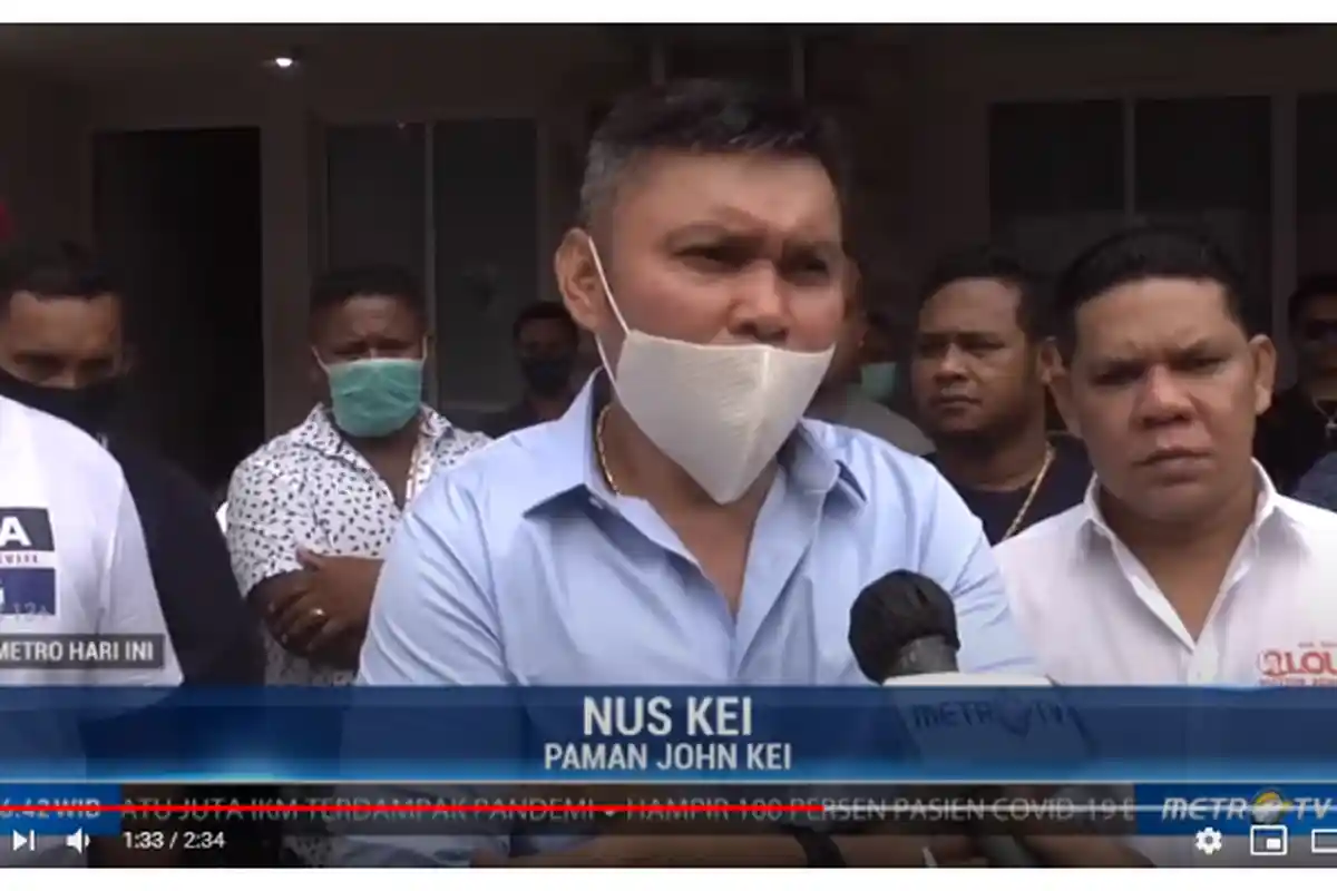 Mengaku Sempat Diundang ke Rumah John Kei, Nus Kei: Saya Enggak Mau Datang