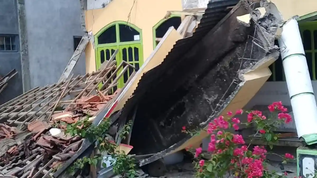 Dampak Gempa Bermagnitudo 6,7 di Malang,  1.189 Unit Rumah Rusak