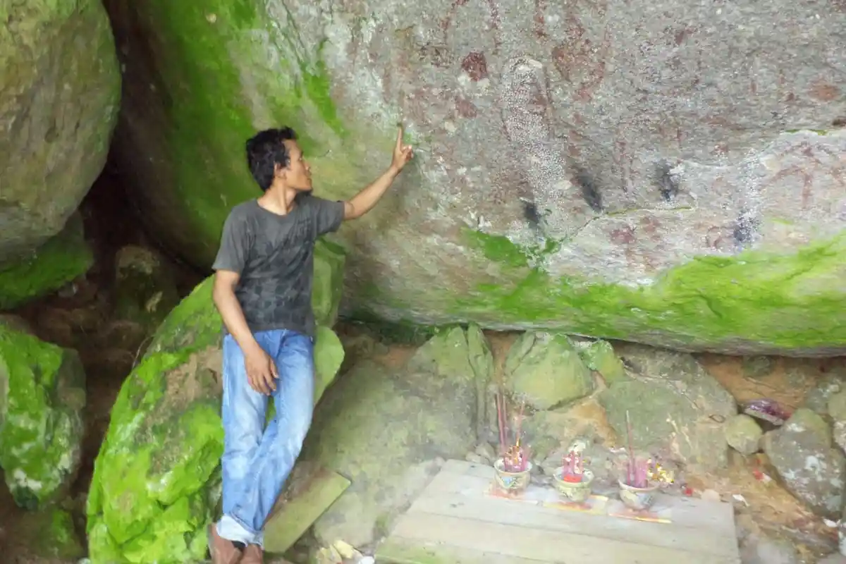 Juru Pelihara: Perlu Pembangunan Jalan Setapak Menuju Situs Batu Berlukis