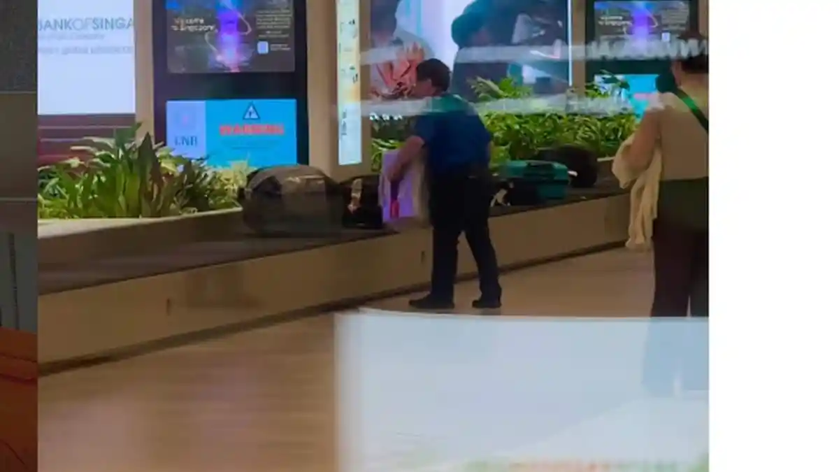 Citra Bandara Changi Singapura Tercoreng, Petugas Lempar Koper Penumpang