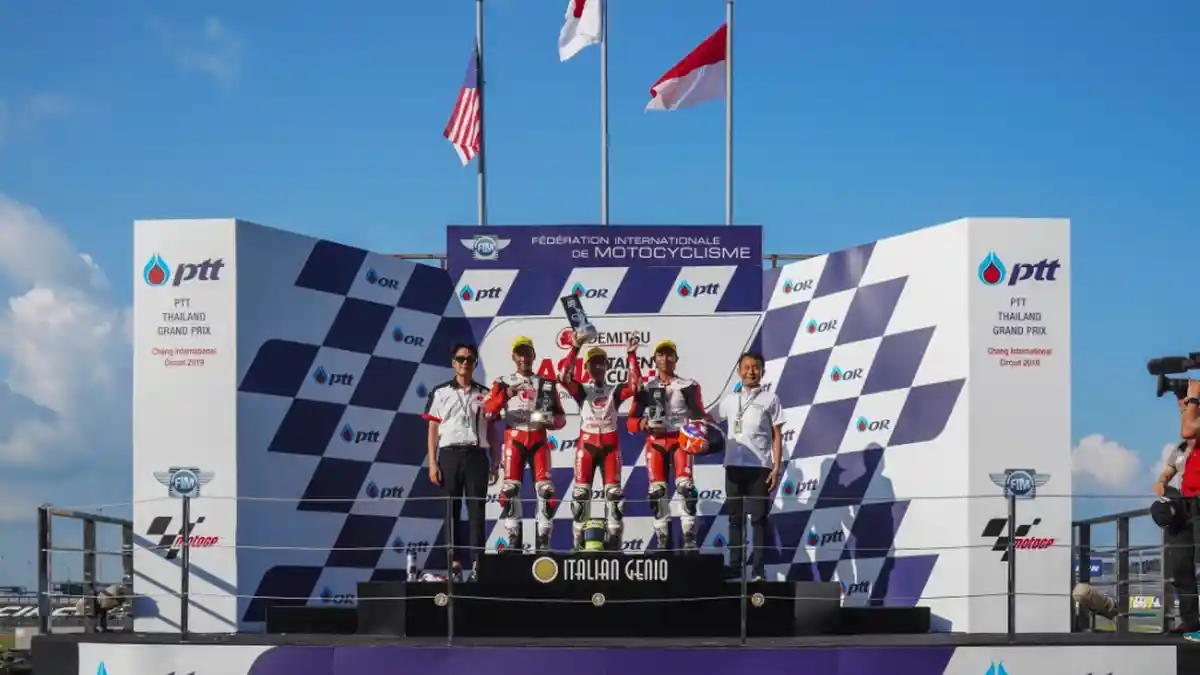 Dua Pebalap Honda Kibarkan Merah Putih di Asia Talent Cup 2019 Thailand