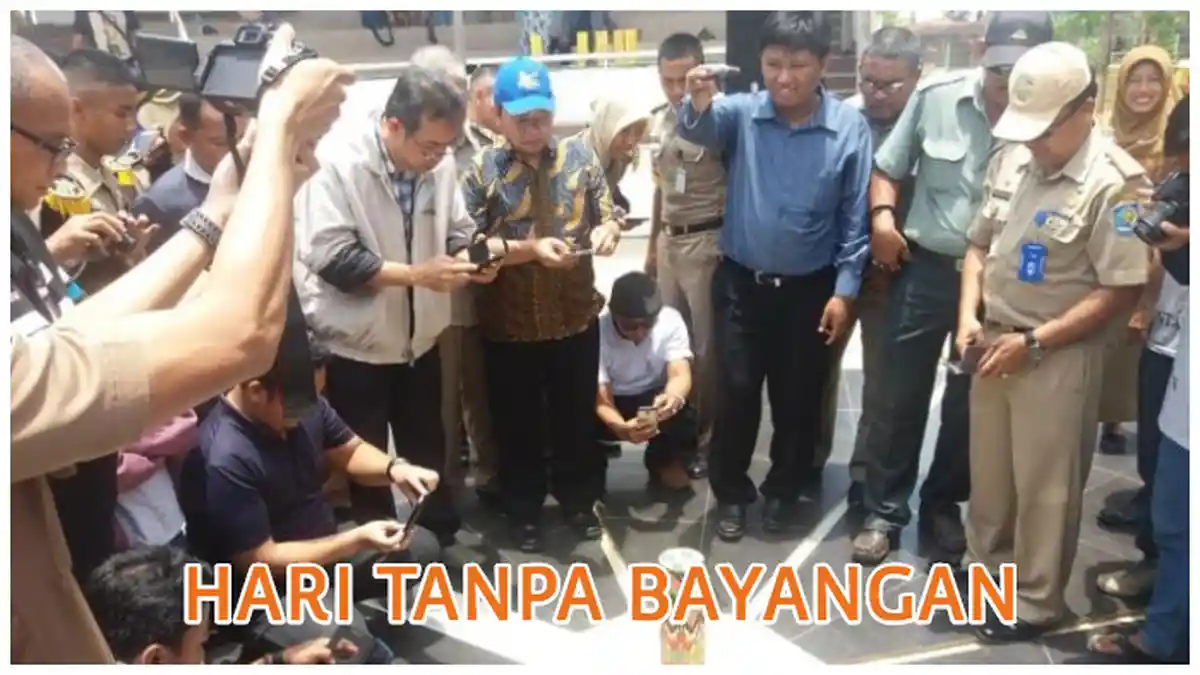 Jadwal Hari Tanpa Bayangan dan Daerah Tempat Melihat di Indonesia, Jangan Lewatkan