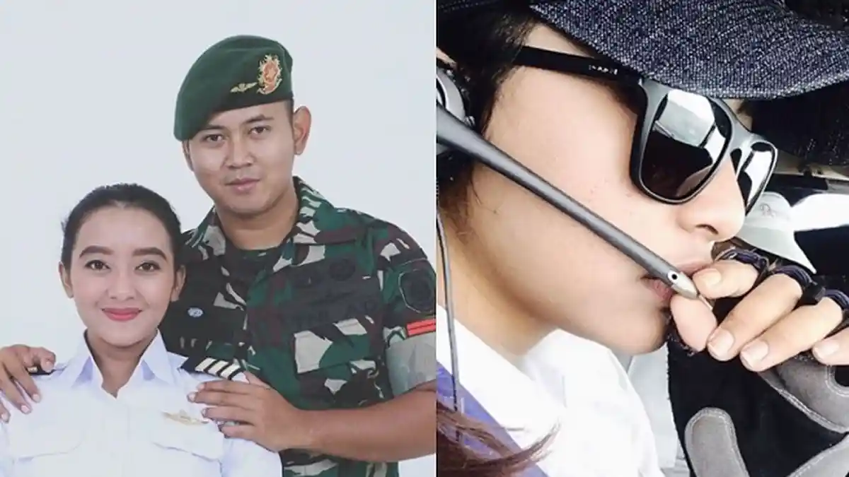 VIRAL Pilot Cantik Terima Cinta Prajurit TNI, Justru Makin Mantap Meski Tahu Nominal Gaji Suami